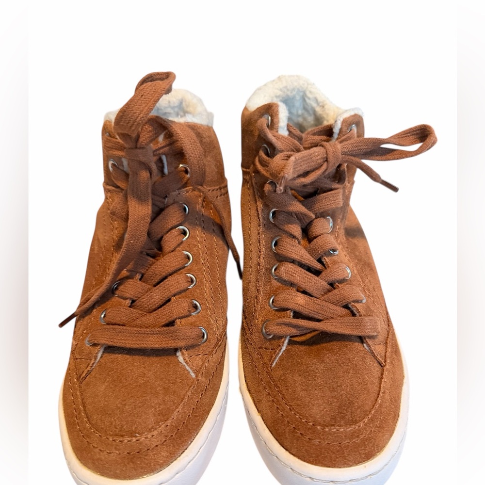 Dolce Vita Tan Suede Ankle Boots